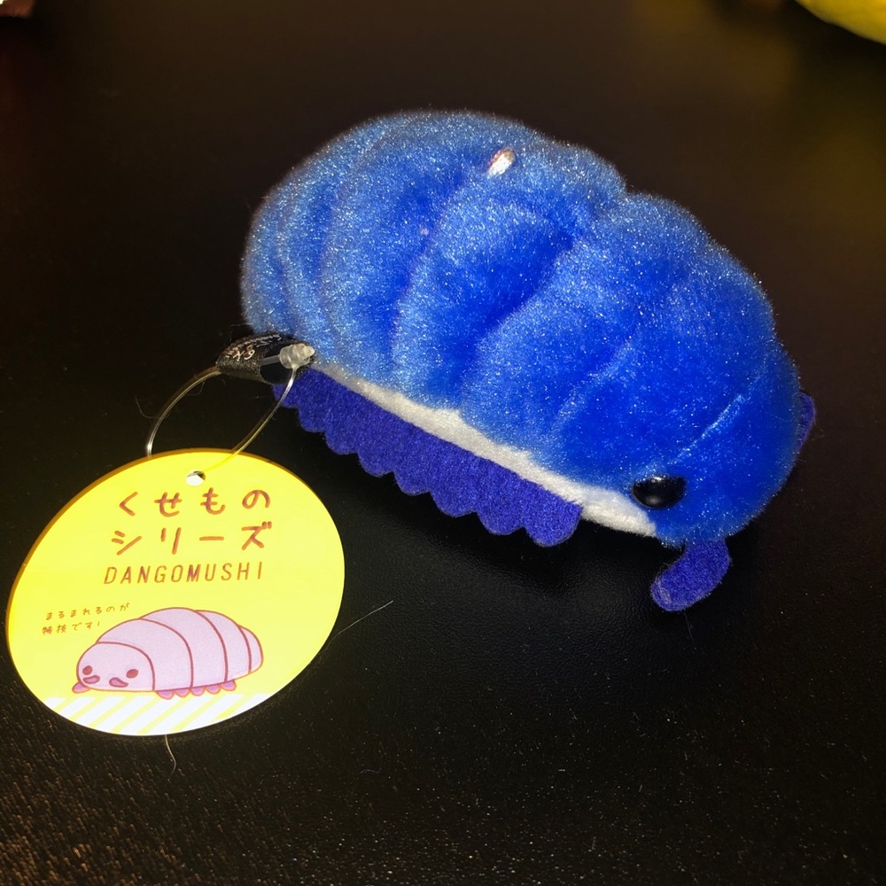 Dangomushi Roly Poly Plush Blue